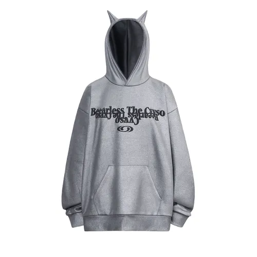 New Fashion Brand Hip-Hop Pullover Fleece-Lined Thickened Sweatshirt