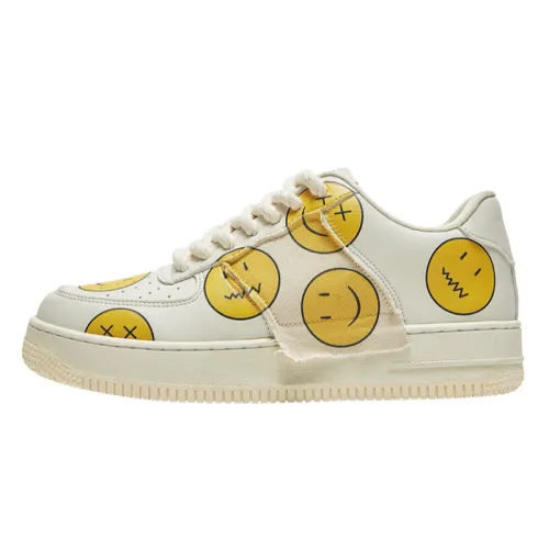 Smiley Face Expression Board Shoes