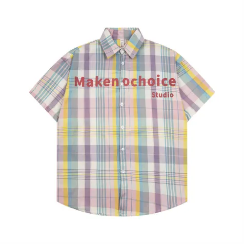 Checkered Half-Sleeved Shirt