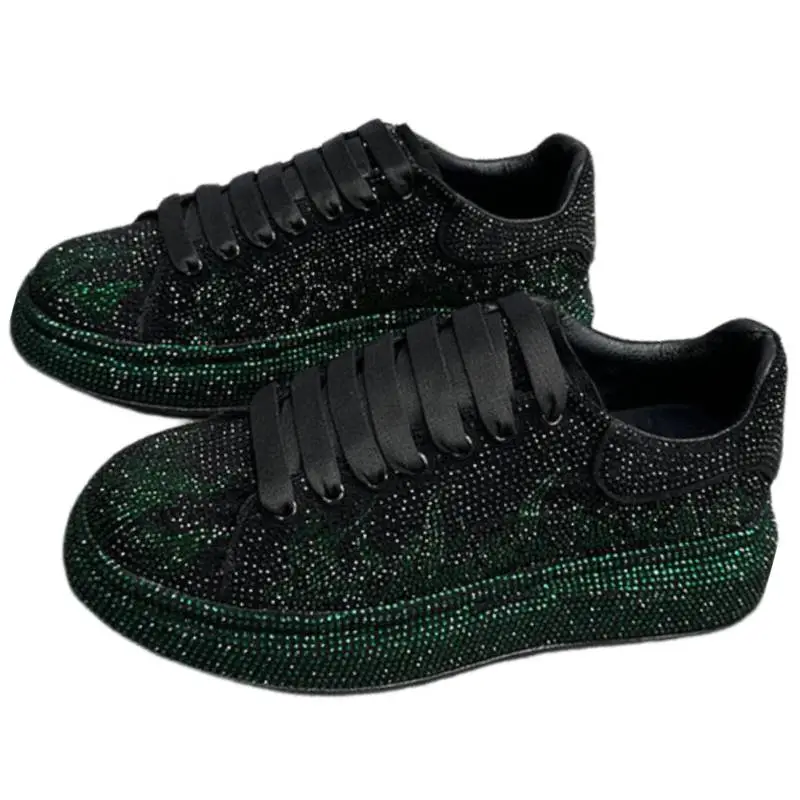 Full Diamond Thick Sole Torre Shoes-4