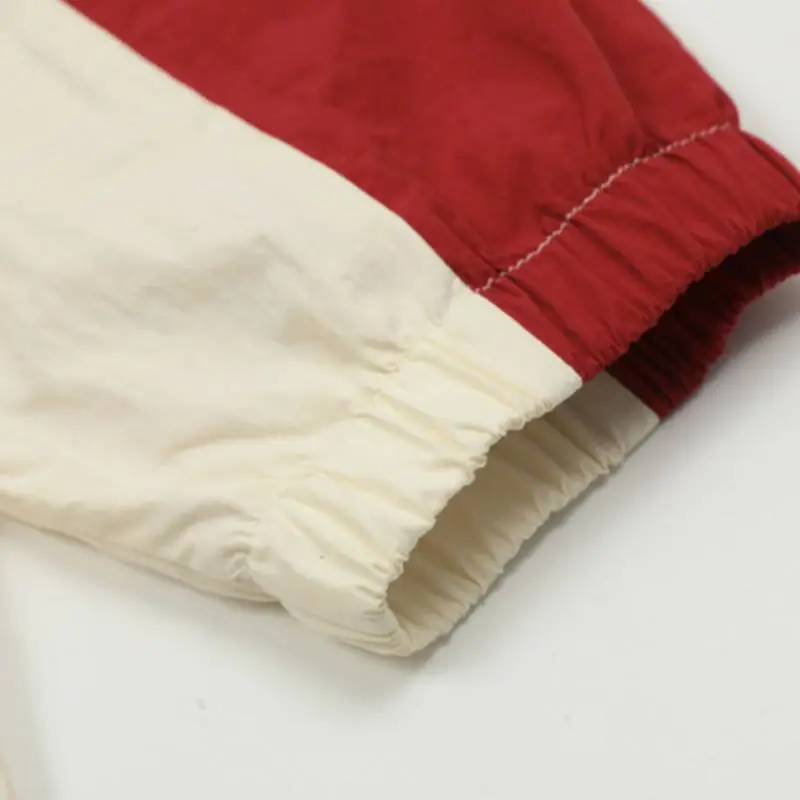 Contrast V Neck Pullover-2