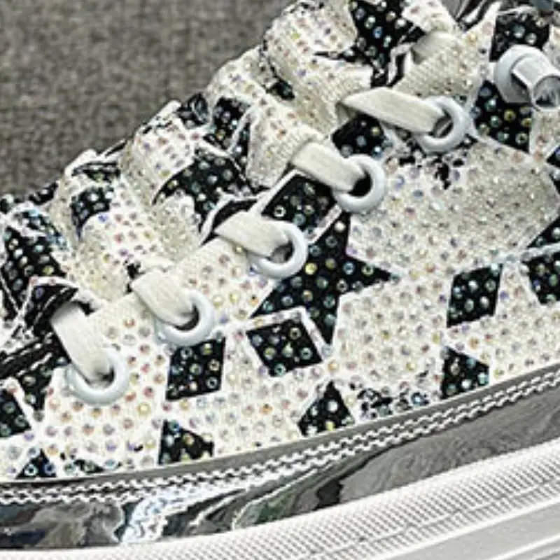 Full Diamond Printed Shine on Shoes-6