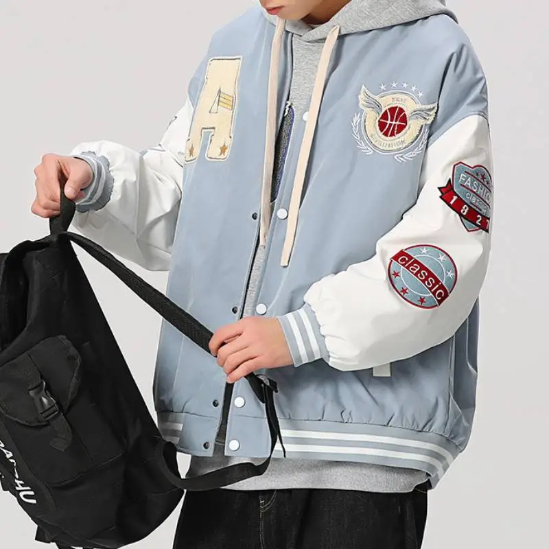 Tide Retro Embroidered Jacket-6