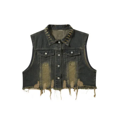 Loose Casual Denim Vest