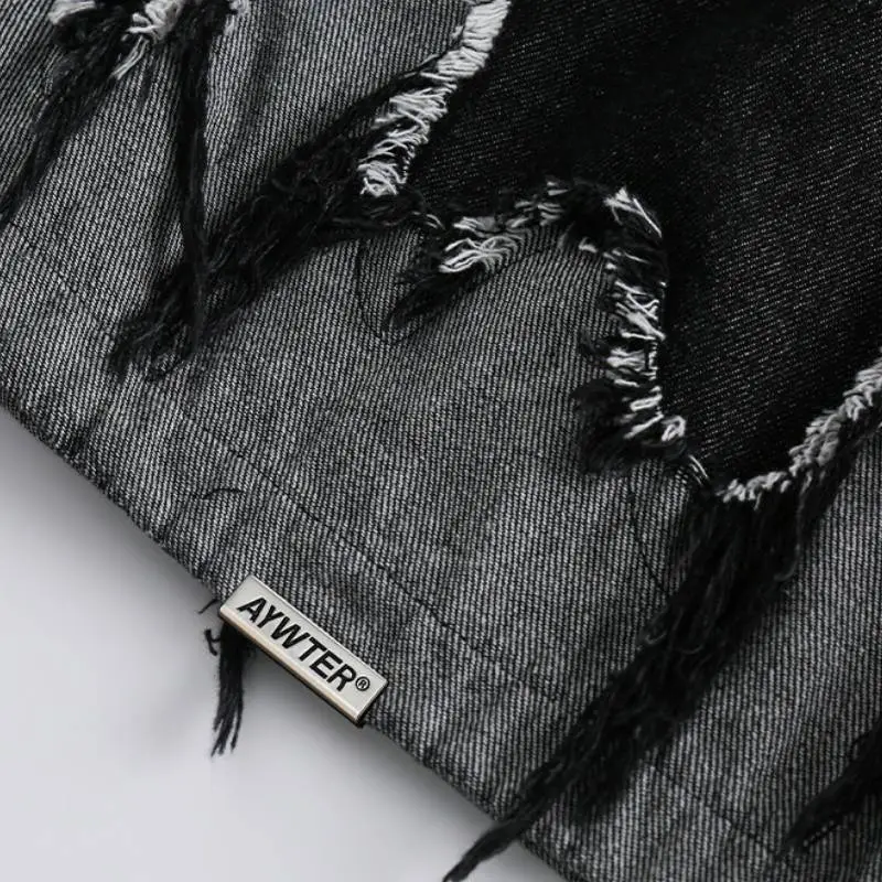 Rapped Edge Dressed Jeans-5