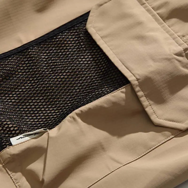 Multi pocket Functional Loose Pants-5