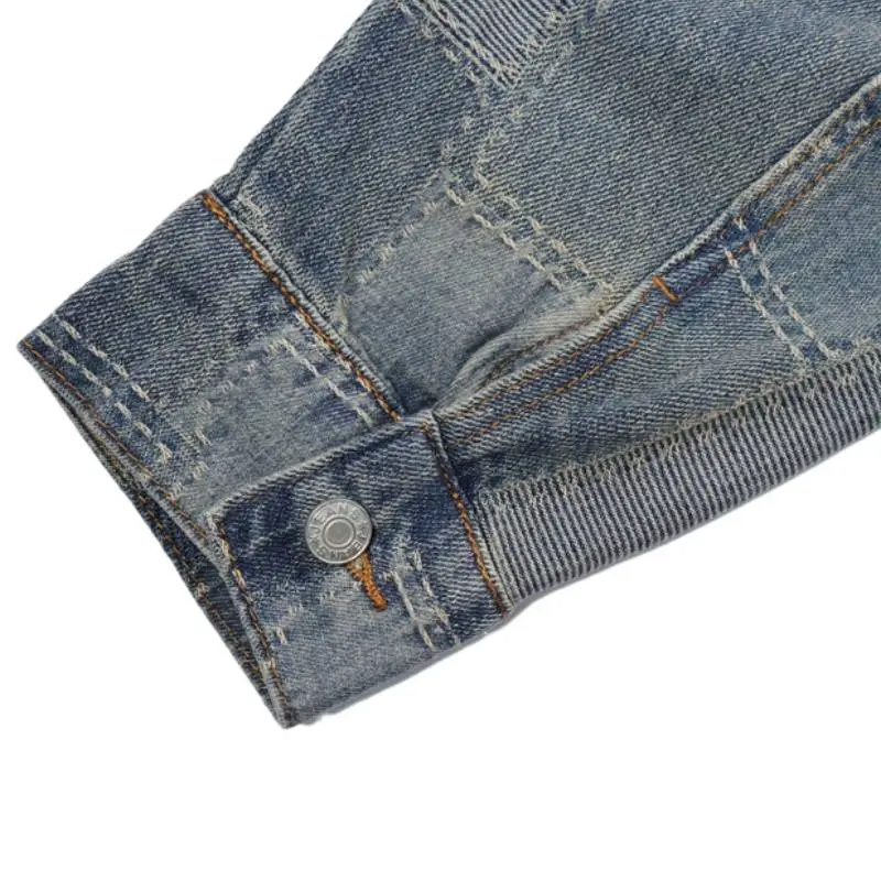 Design Fashion Casual Denim Jacket-5