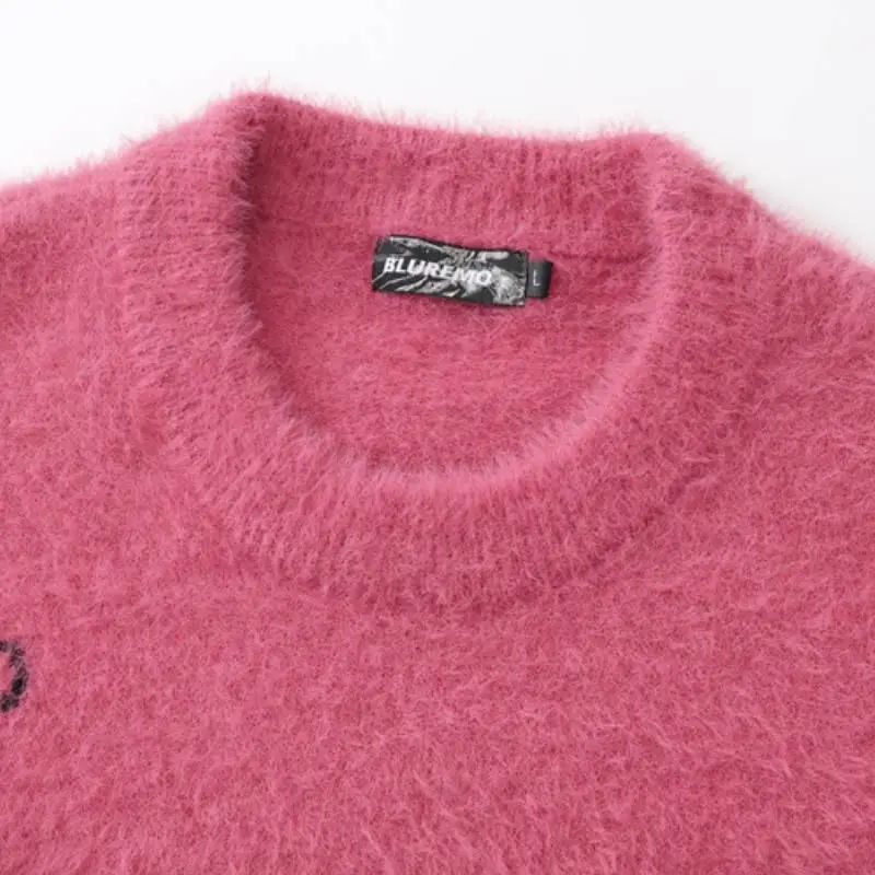 Splicing Contrast Color Sweater-6