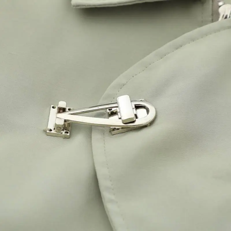 Casual Public Stitching Lapel Coat-3