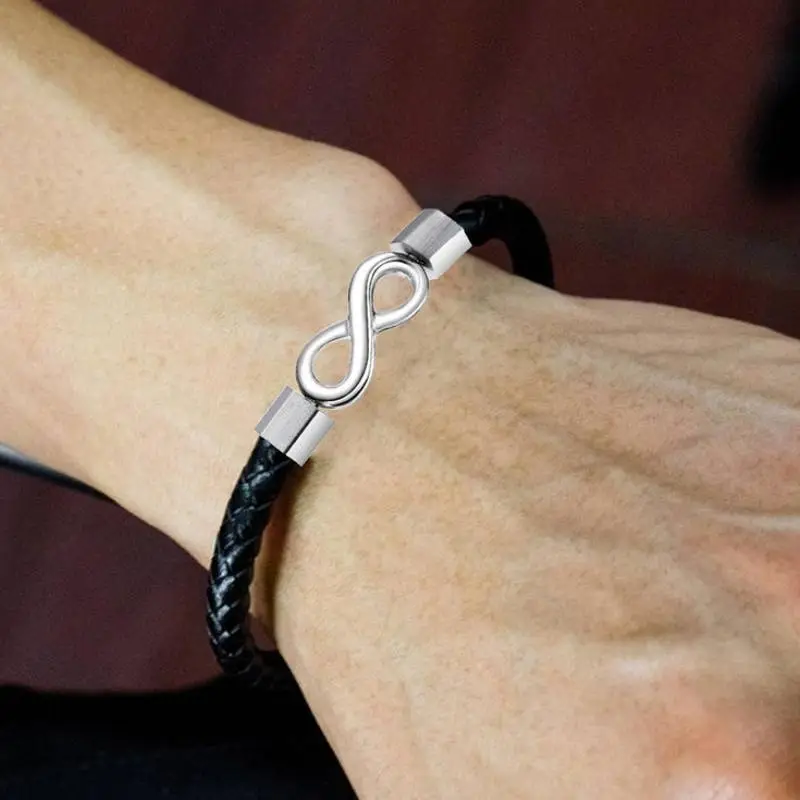 Leather Buckle Bracelet-1