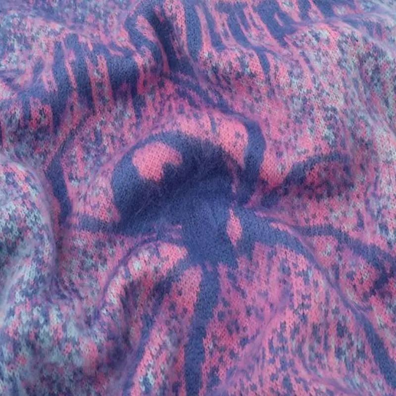 New Design Lazy Blend Woven Gradient Spider Seahorse Hair Sweate-5