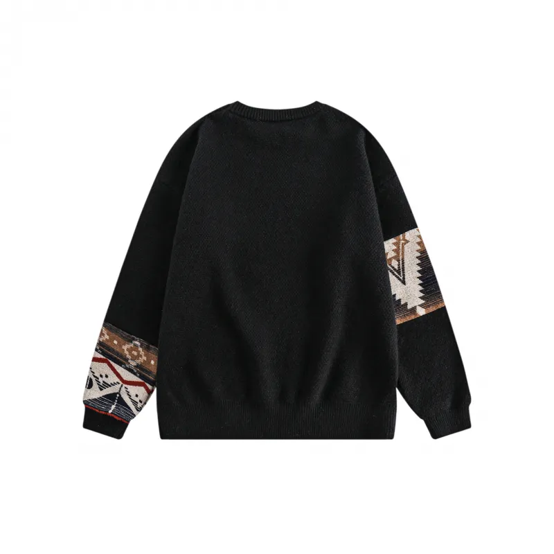 Retro Thickened Sweater-3