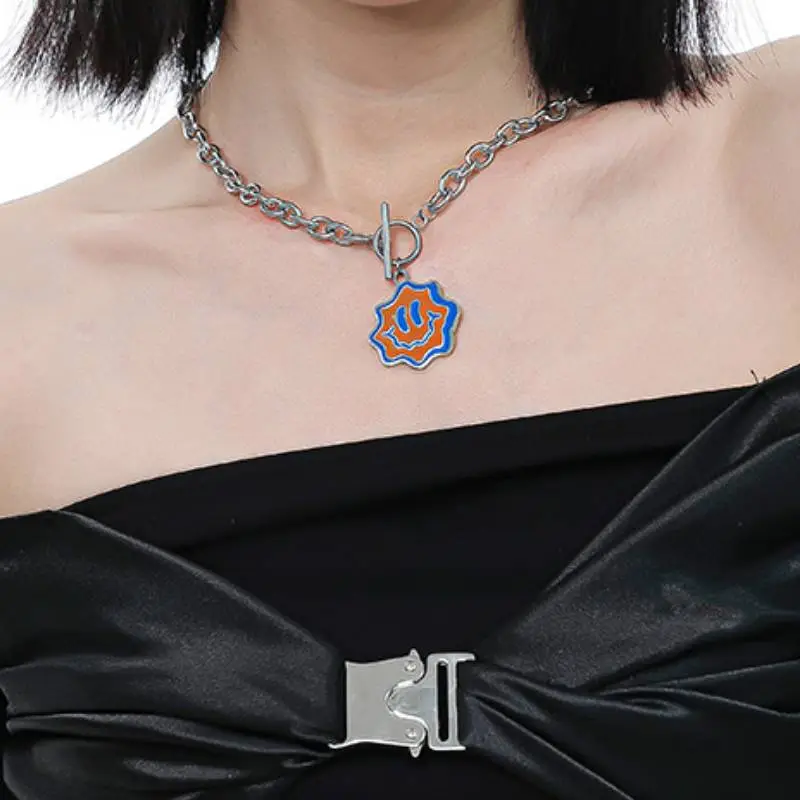 Wave Pendant Necklace-1
