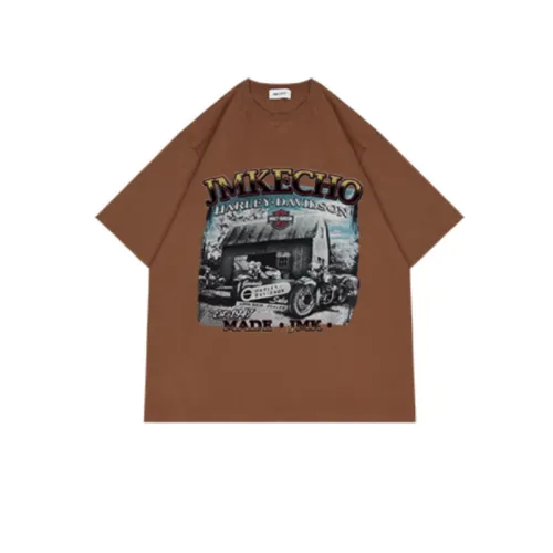 Vintage Car Print Loose T-shirt