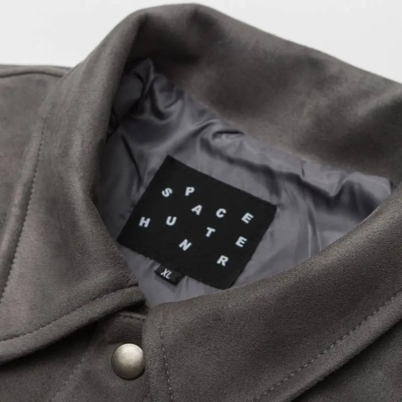Three dimensional Pocket Decorative Lapel Jacket-4