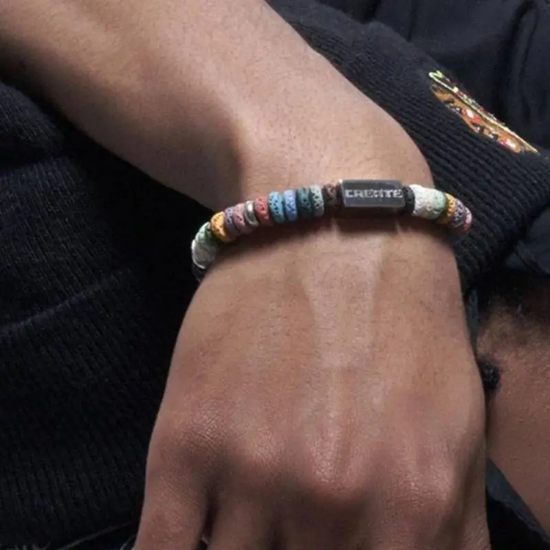 Original Color Splicing Square Bracelet-2