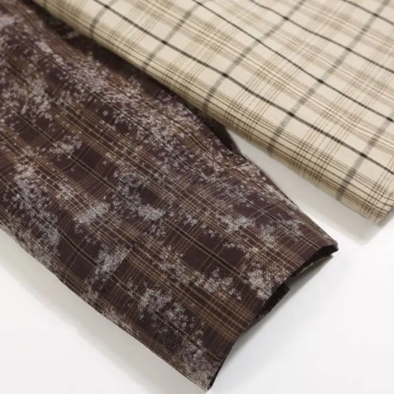 Fashion Plaid Retro Shirt-3