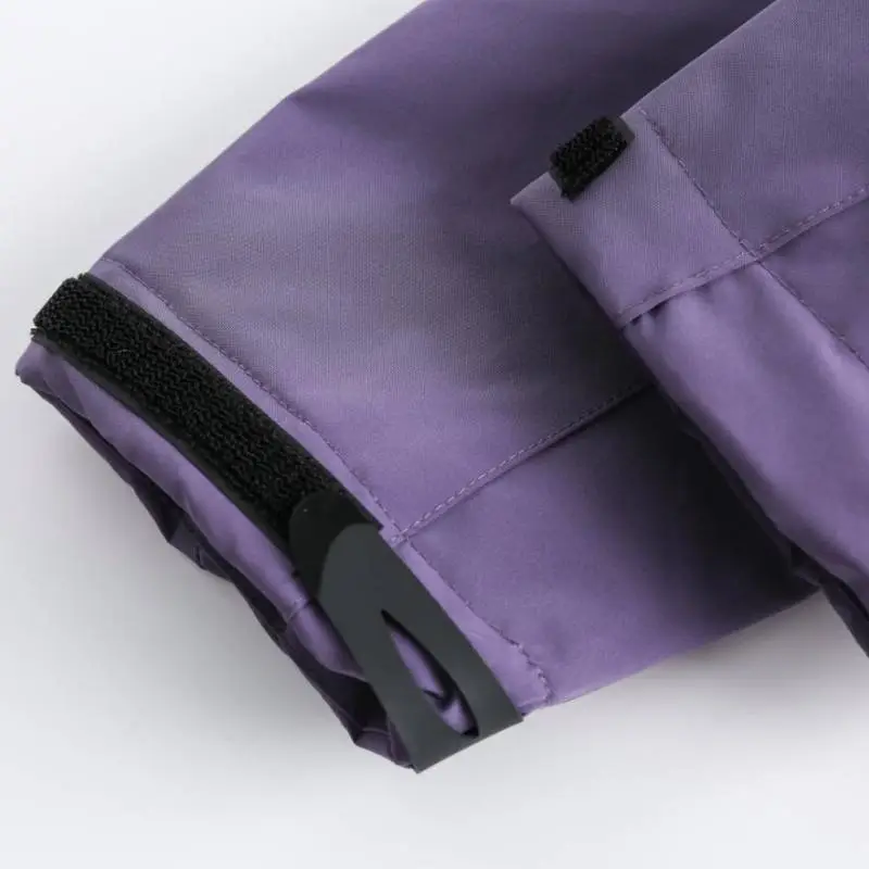 Solid Color Hooded Down Jacket-4