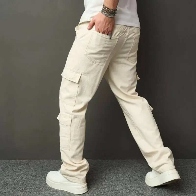 Casual Loose Denim Jeans-1