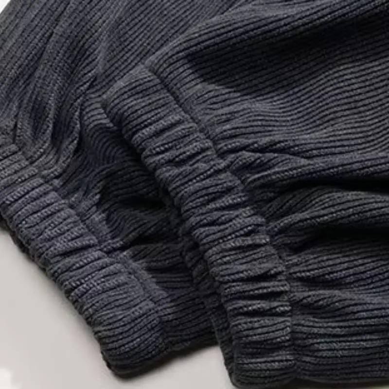 Trendy Casual Sports Knit Sweatpants-6