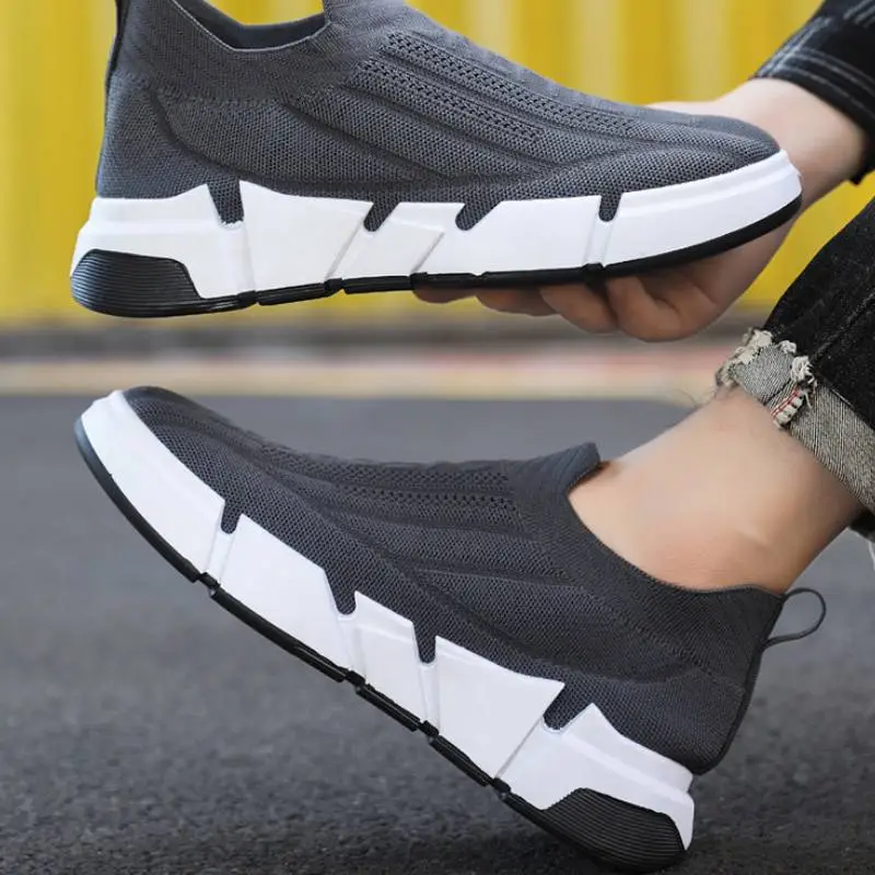 Fashionable Woven Striped Casual Shoes-6