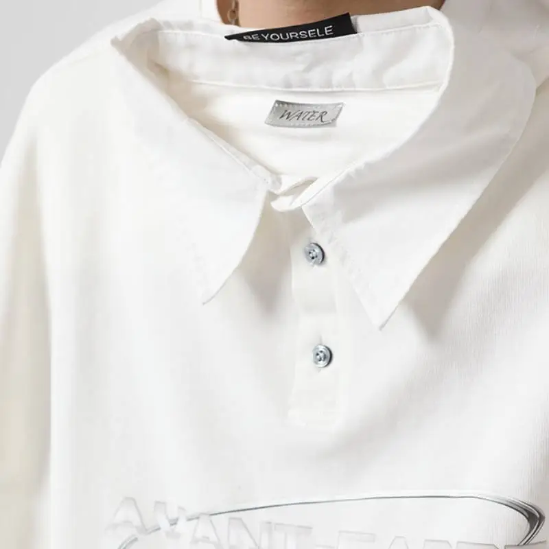 New Arrival Double Collar Front and Back Patchwork Design Hoodie-3