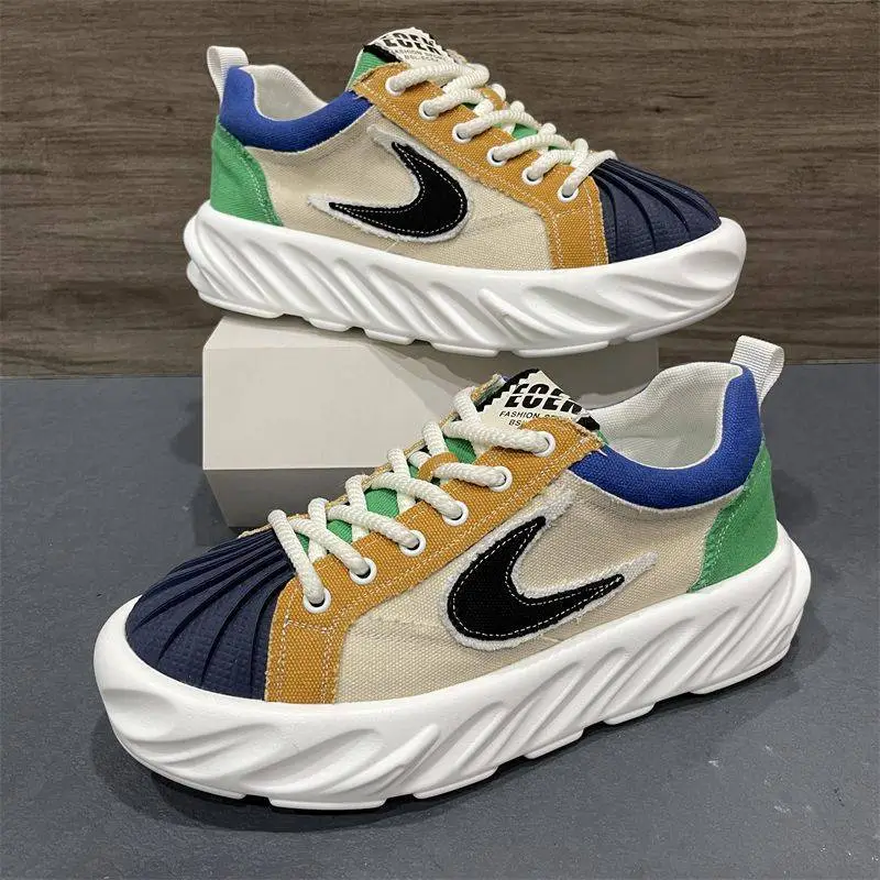 Breathable Casual Versatile Stitching Shoes-10