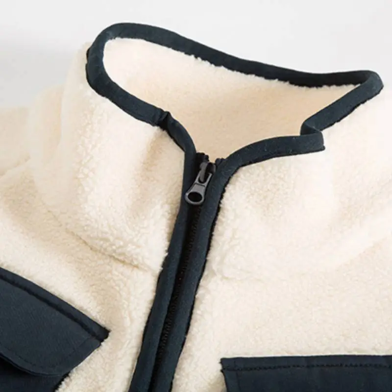 Loose fitting Multiple Pocket Workwear Cotton Jacket-3