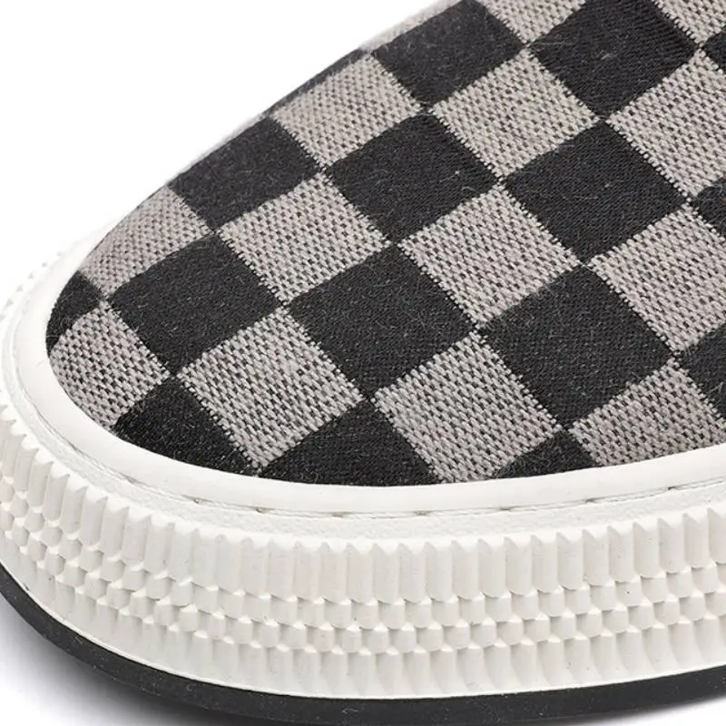 Breathable All match Chessboard Casual Shoes-2