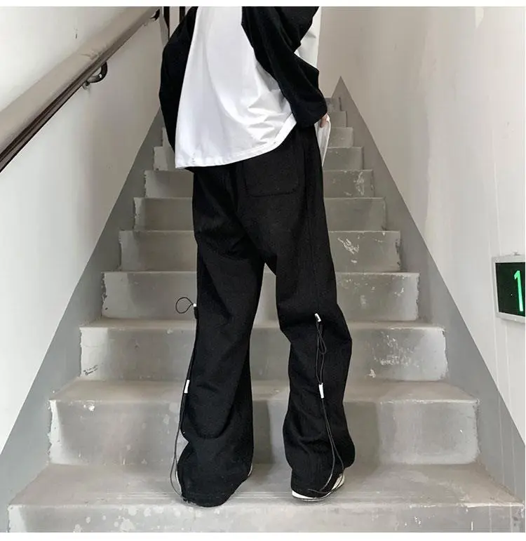 Fashionable Knit Sweatpants-3