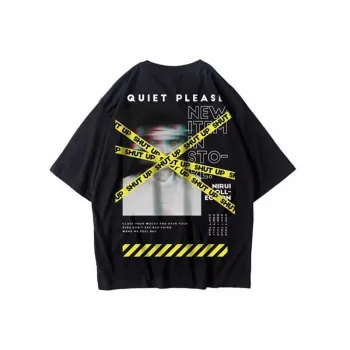 Arrow Cordon Print Fashion Casual Short Sleeved T Shirt