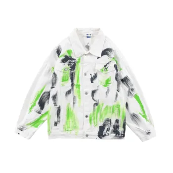 Graffiti Denim Jacket