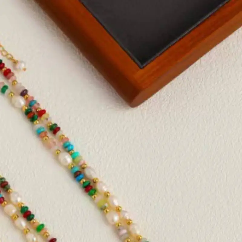 Dopamine Round Coin Necklace-2