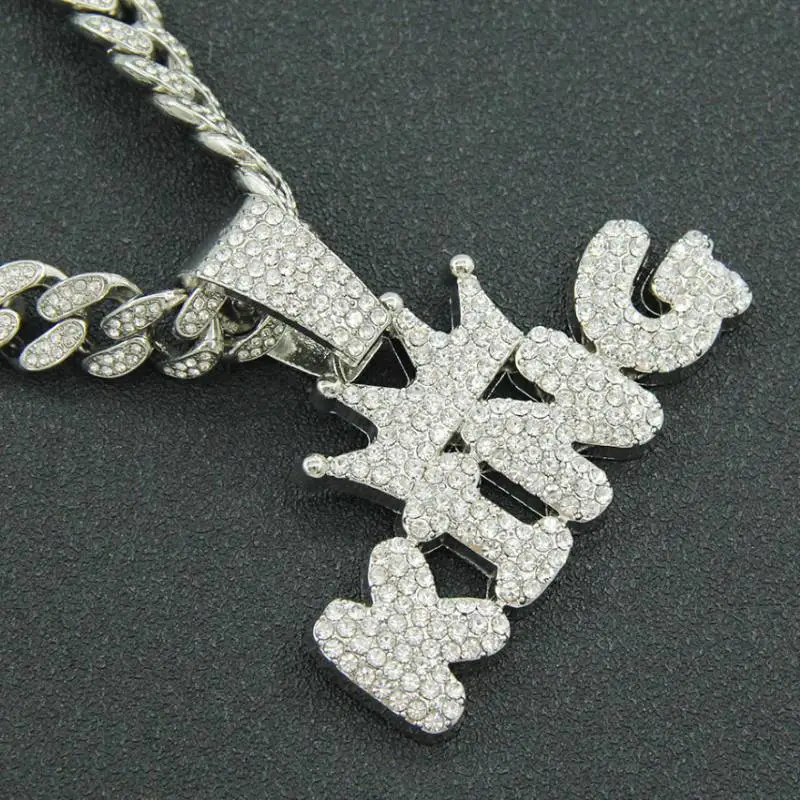 Trendy Letter Pendant Necklace-1