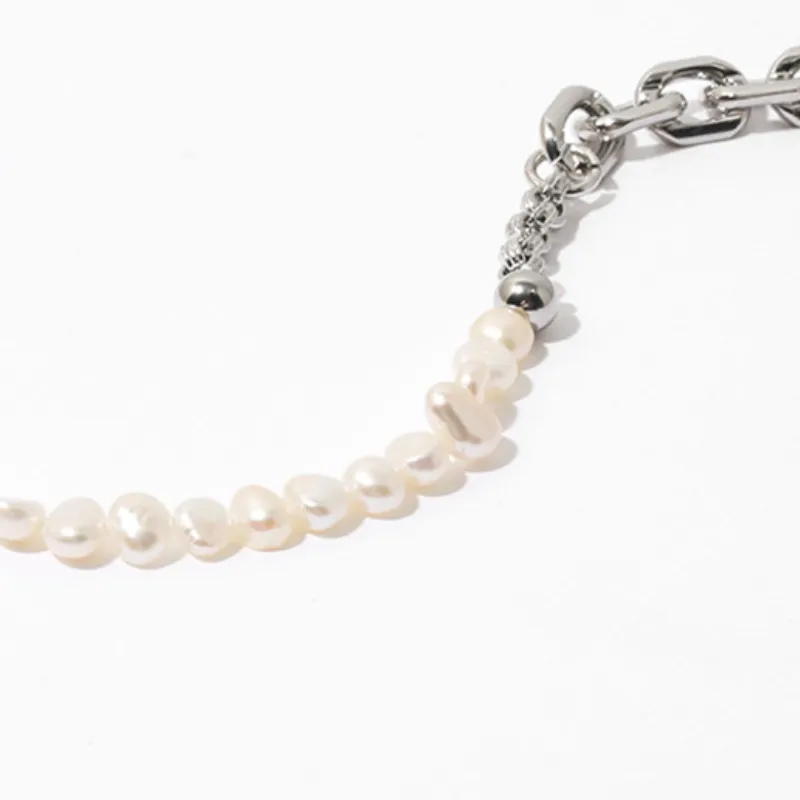 Trendy Baroque Pearl Necklace-4