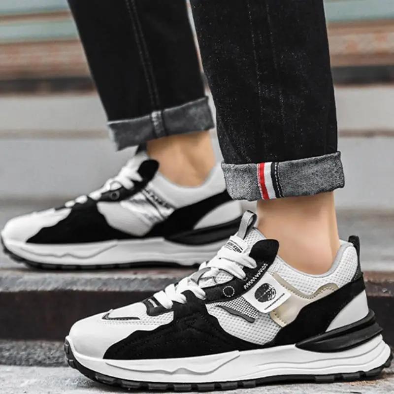 Thick soled Breathable Niche Vintage Casual Sneaker-3