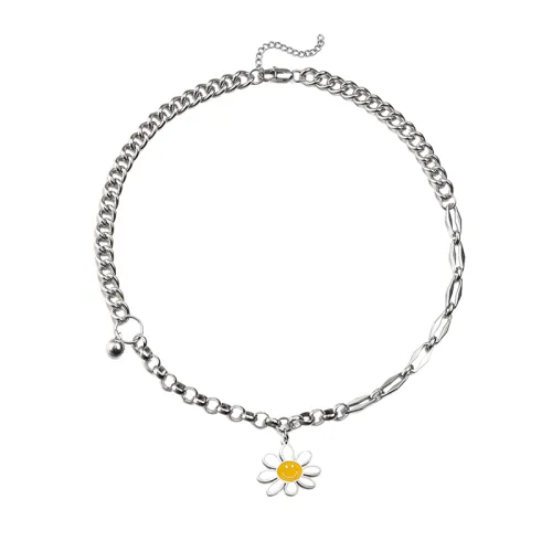 Double-Sided Smiley Face Necklace