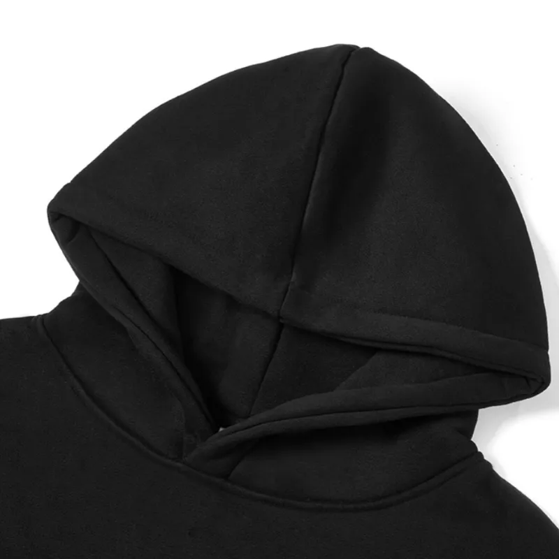 Fleece lined Heavy Foam Printing Sweatshirt-6