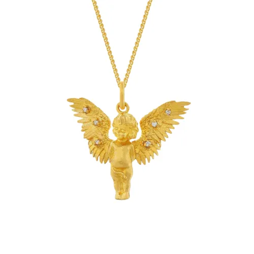 Angel Wings Pendant Necklace