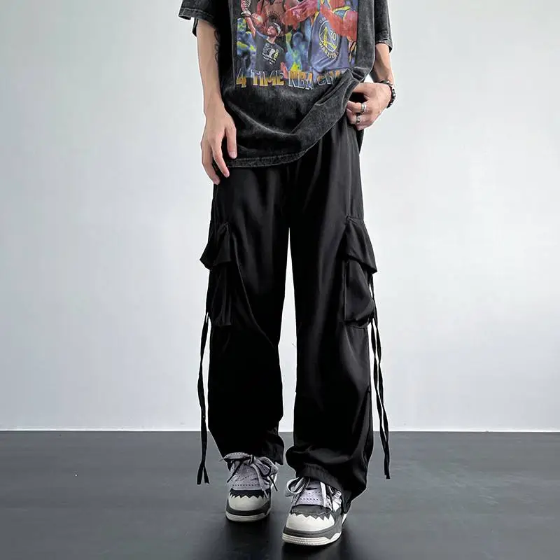 Casual Straight Sports Pants-2