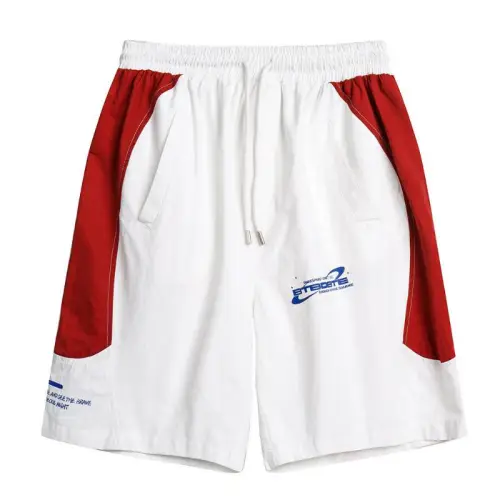 Clashing Color Splicing Sports Shorts