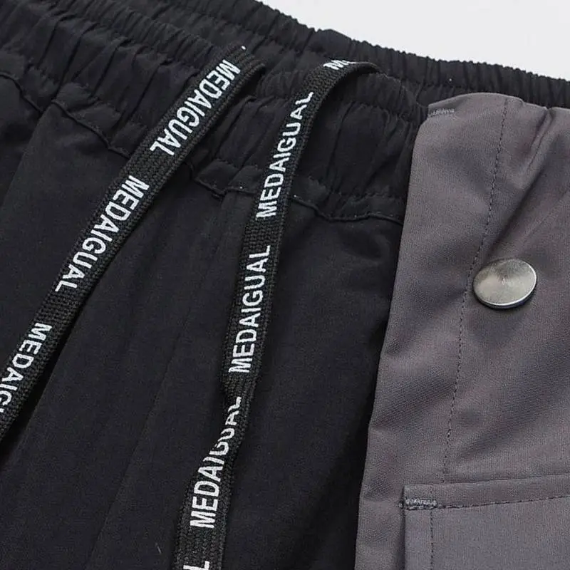 Lefan Contrast Workwear Trousers-3