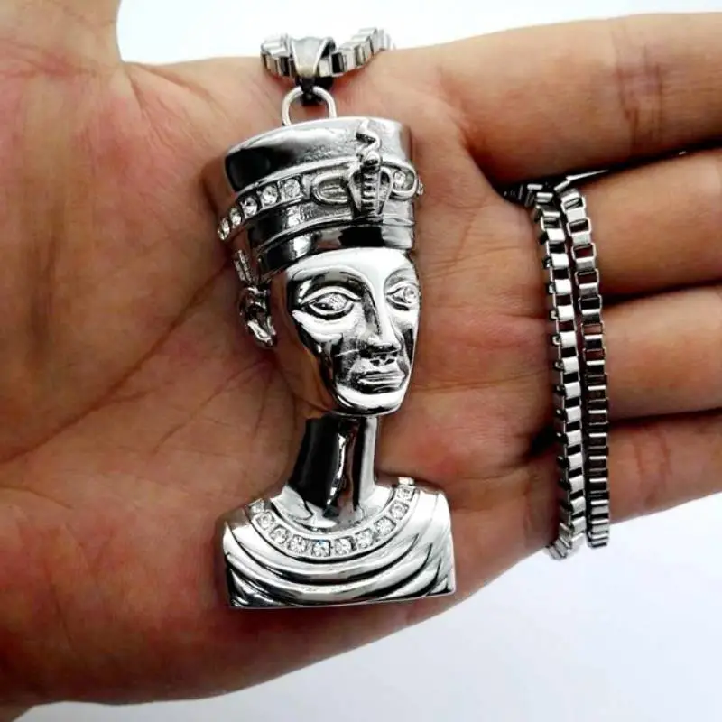 Pharaoh Hip Hop Gold Plated Pendant-1