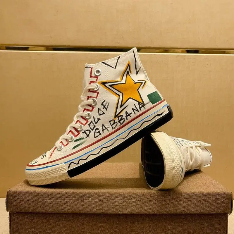 Trendy Niche Versatile Casual Canvas Sneakers-2