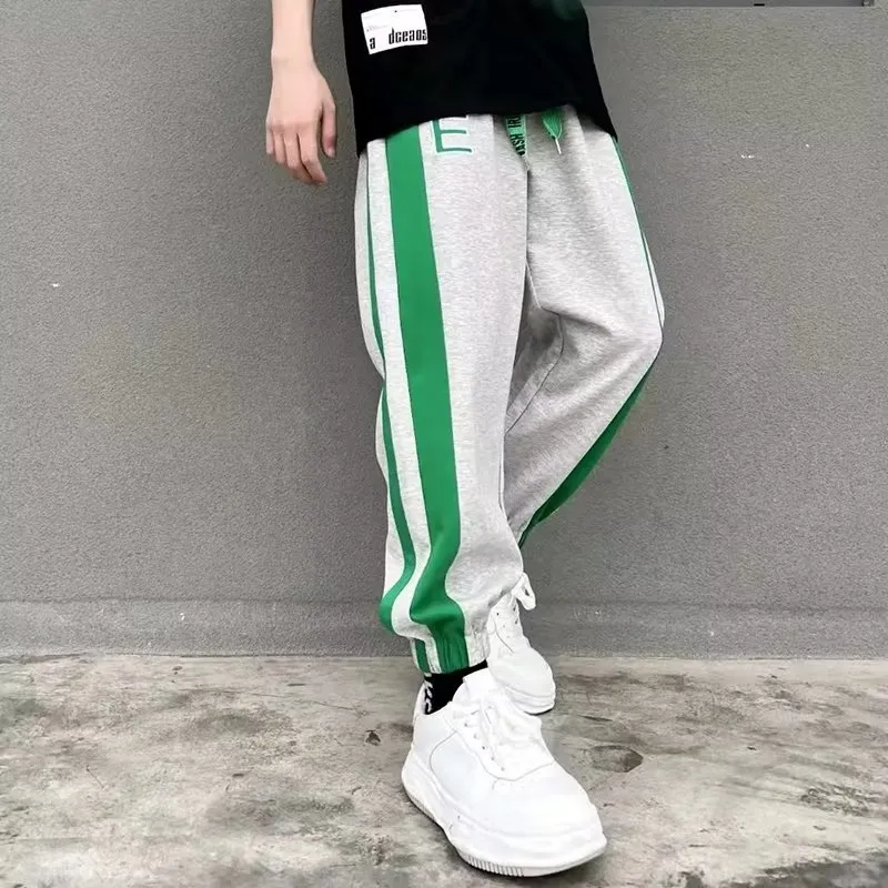 Loose Casual Knit Sweatpants-1