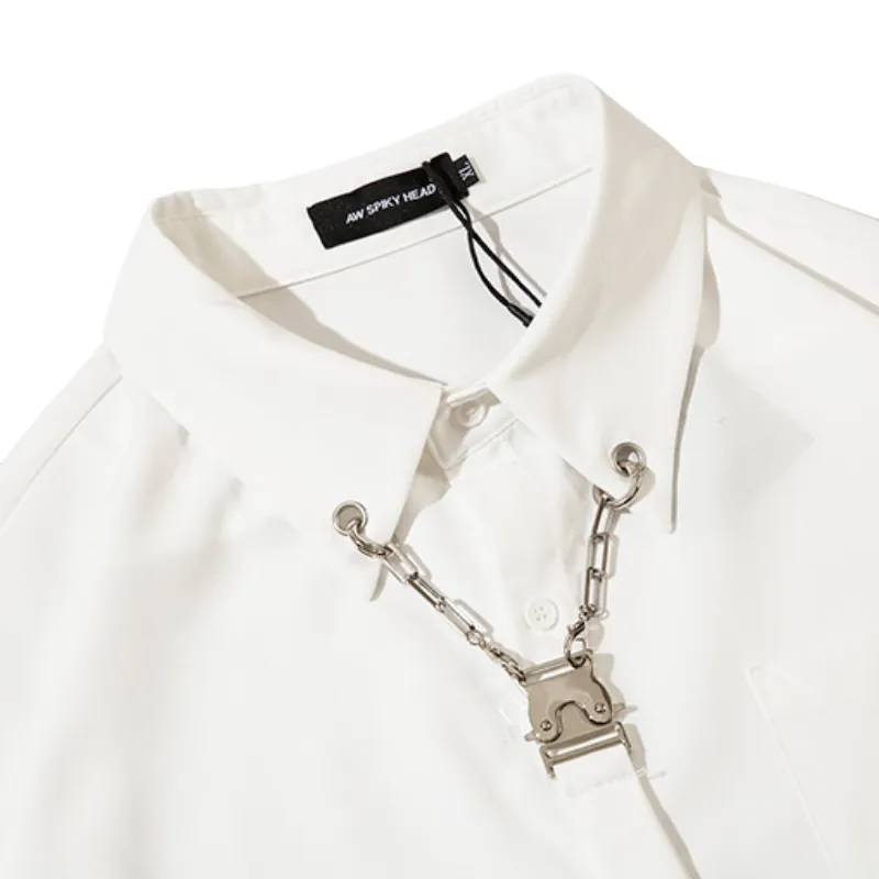 Tie Long sleeved Shirt-2