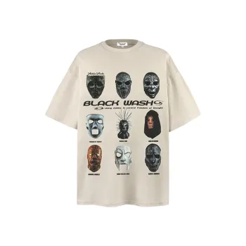 Rock Band Ghost Face Pharaoh Mask T Shirt
