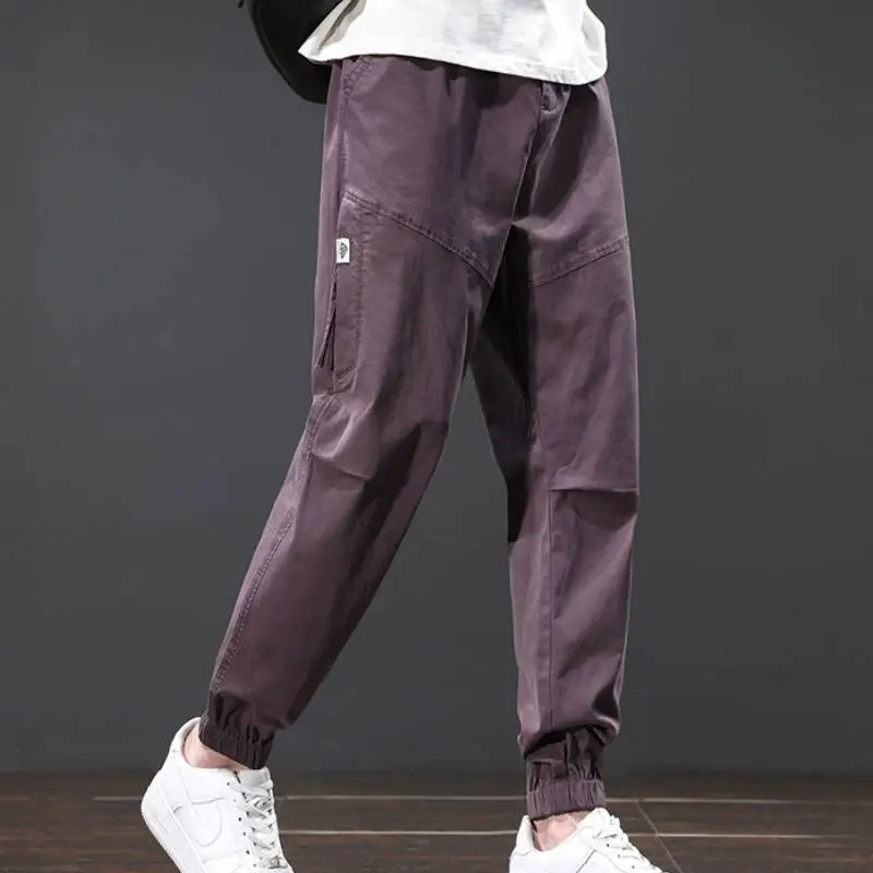 Loose Casual Cargo Pants-7