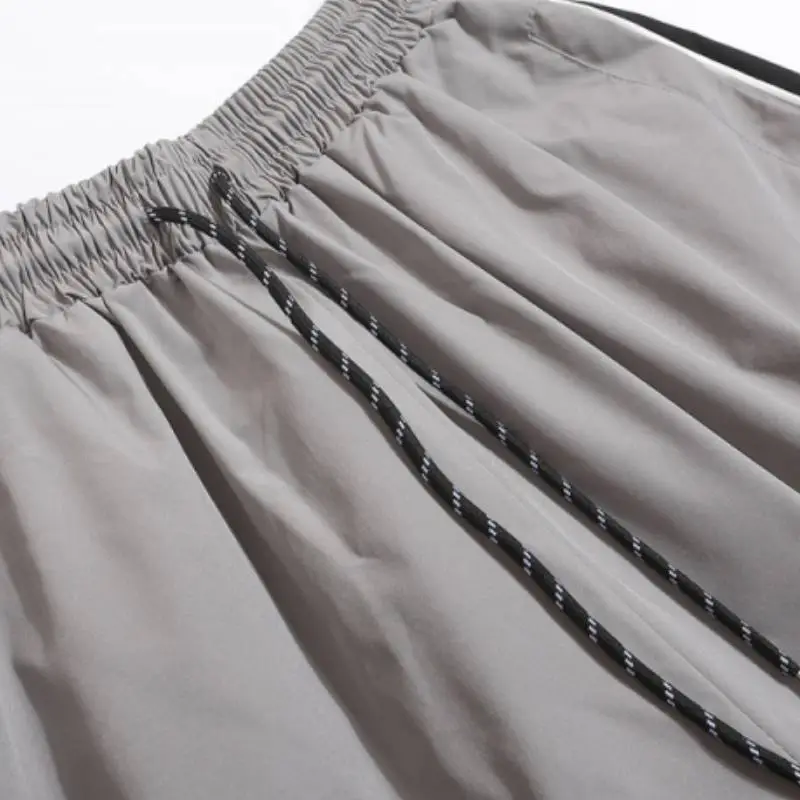 Clashing Color Splicing Casual Sports Shorts-8