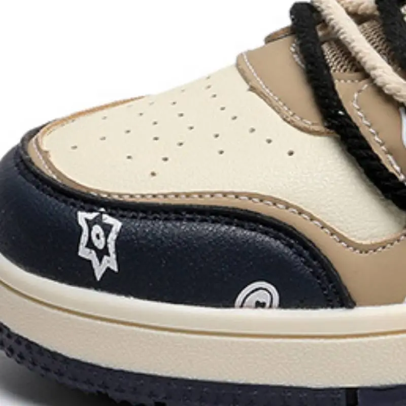 Trendy Casual Cashew Sneakers-4